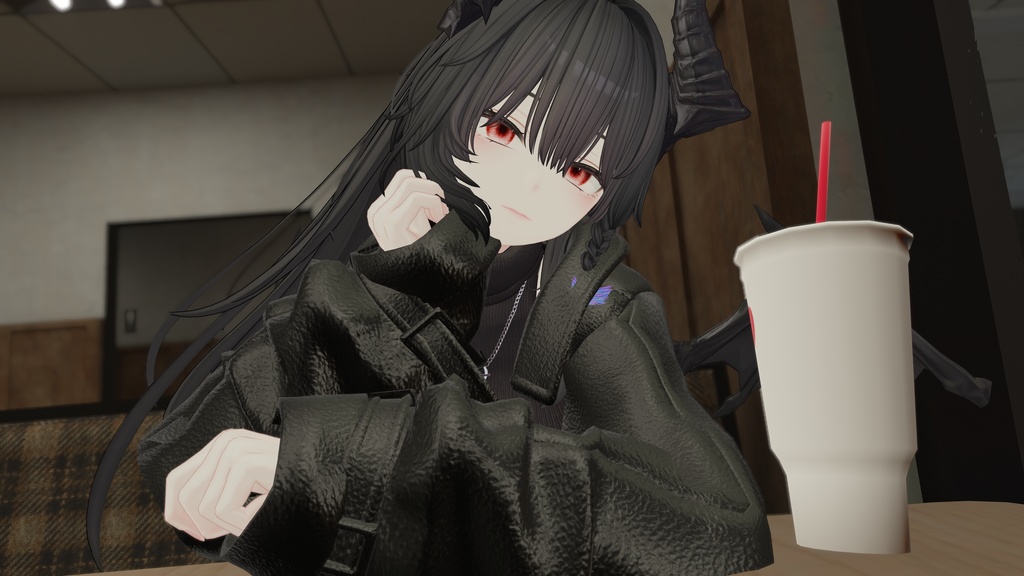 (Free)Shinra Umbra eye texture type Crimson