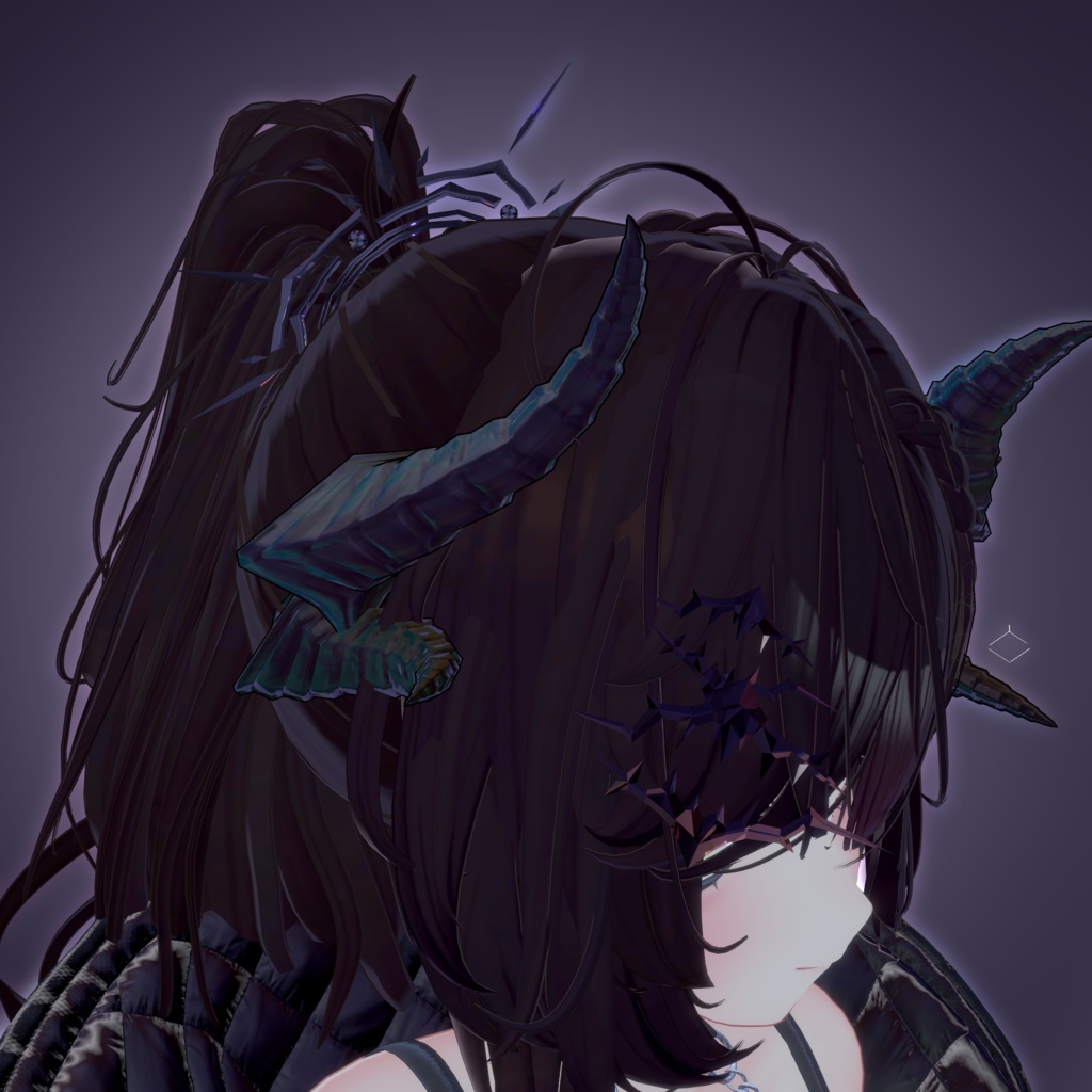 Pony Halo & Bite hairpin(Animated)