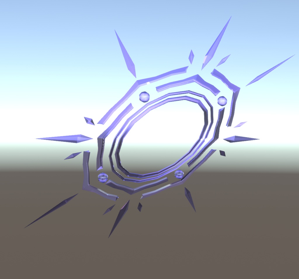 Pony Halo & Bite hairpin(Animated)