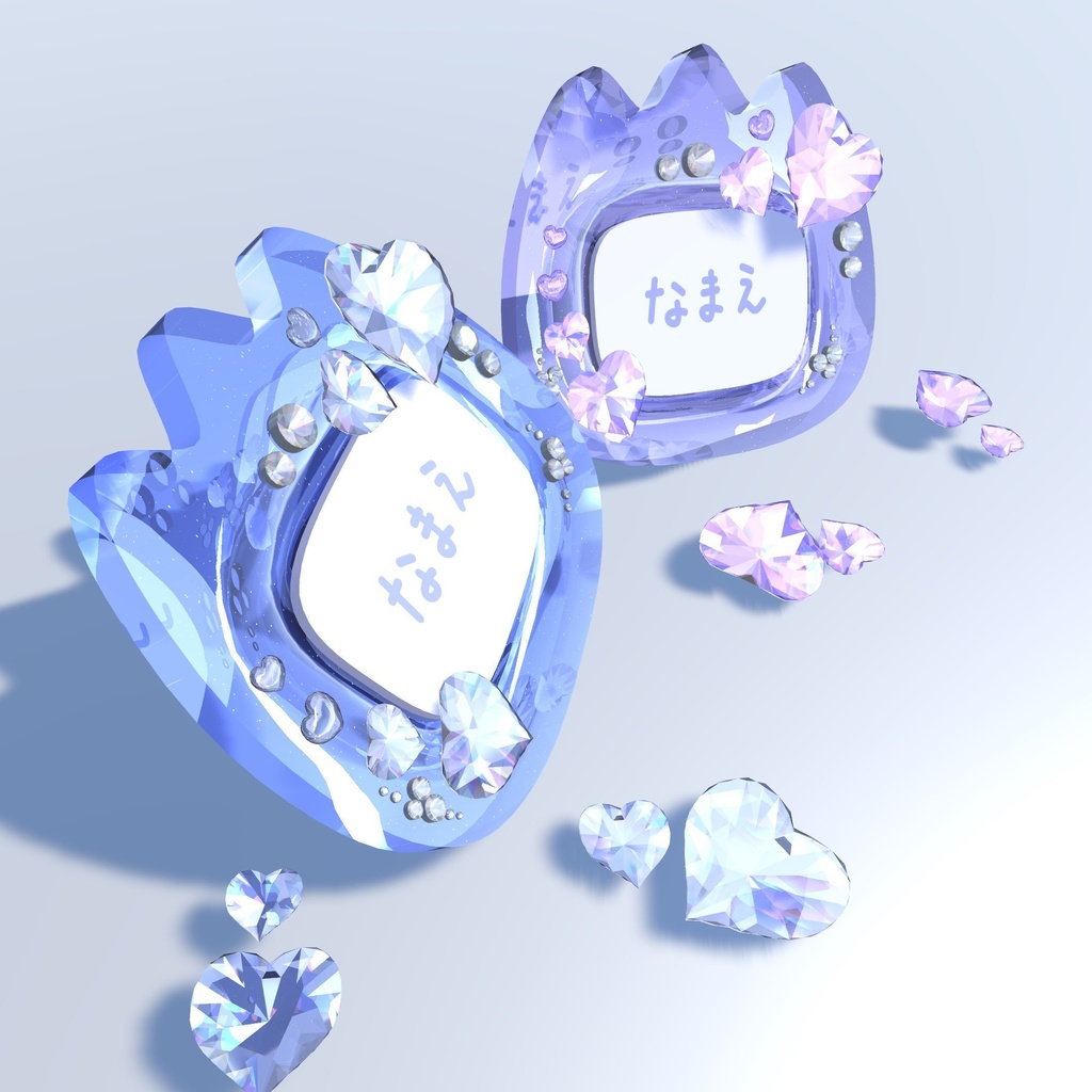 きらきらおなまえバッチ (軽量化済 全6色!!)