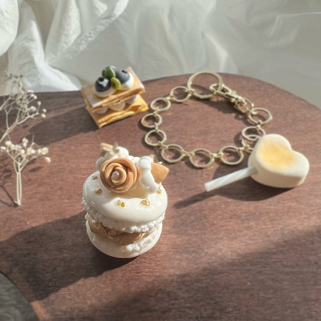 第五人格 少女「悪の源」マカロン風バッグチャーム