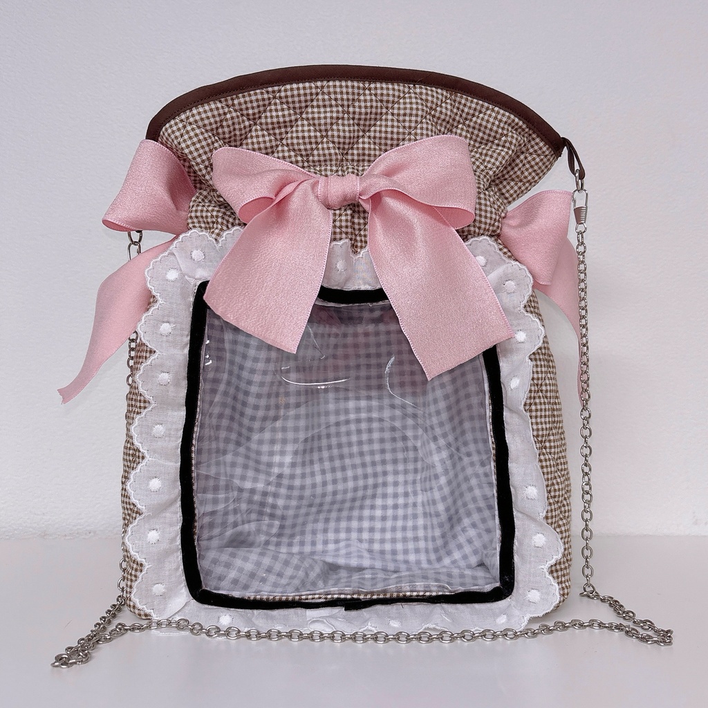 ぬいぐるみ用🎀おでかけショルダーバッグ