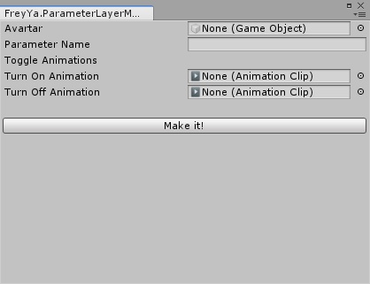 [VRChat][無料] Boolean Toggle Layer Creator