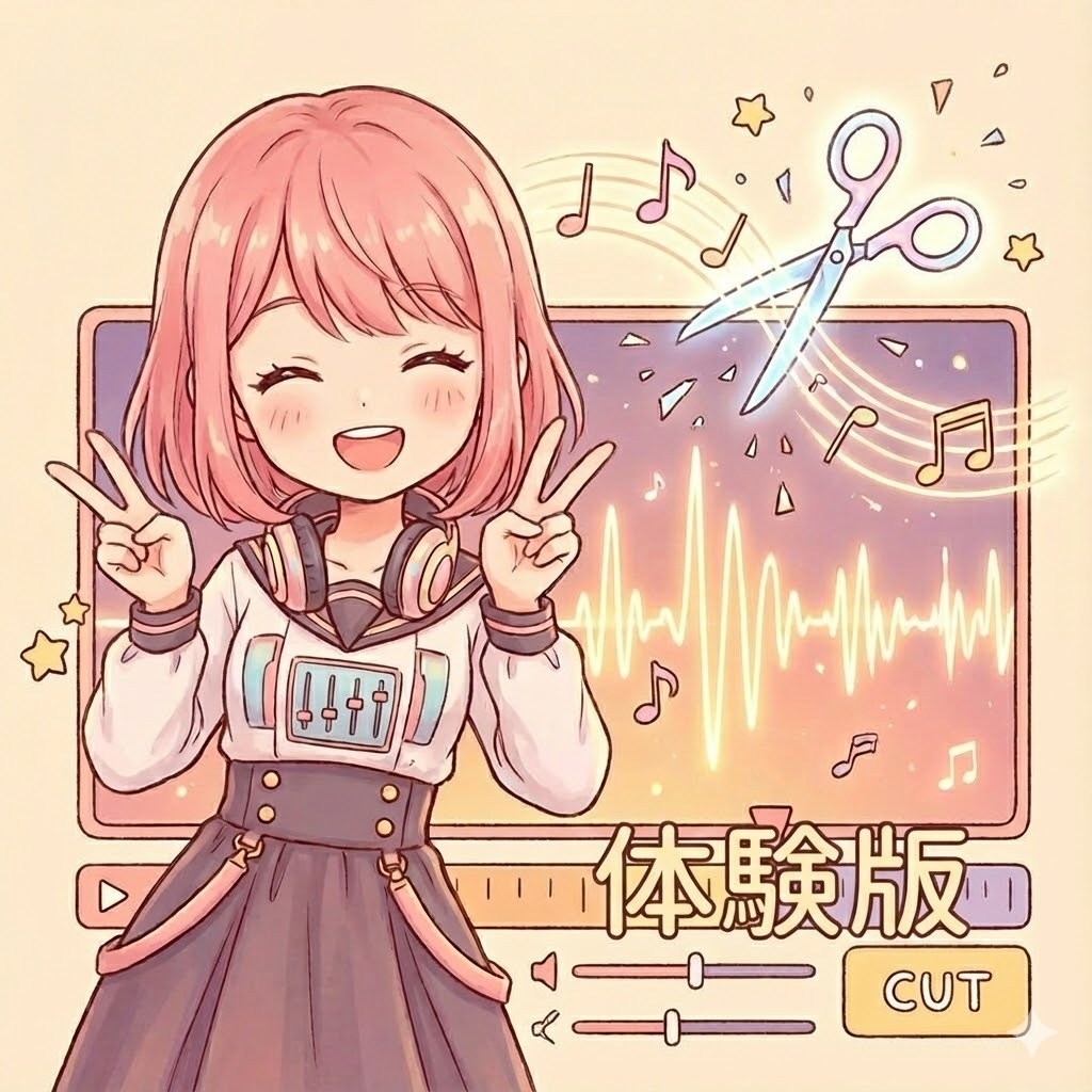 音声・音楽 トリミングツール【体験版／機能制限版】