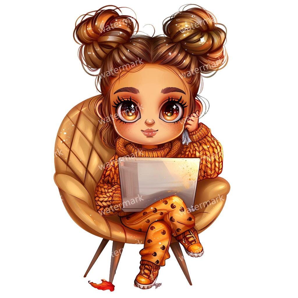 【商用利用可】水彩ガールズクリップアート13点セット｜高解像度・透過PNG｜印刷OK・コラージュ・ジャンクジャーナル素材｜即ダウンロード