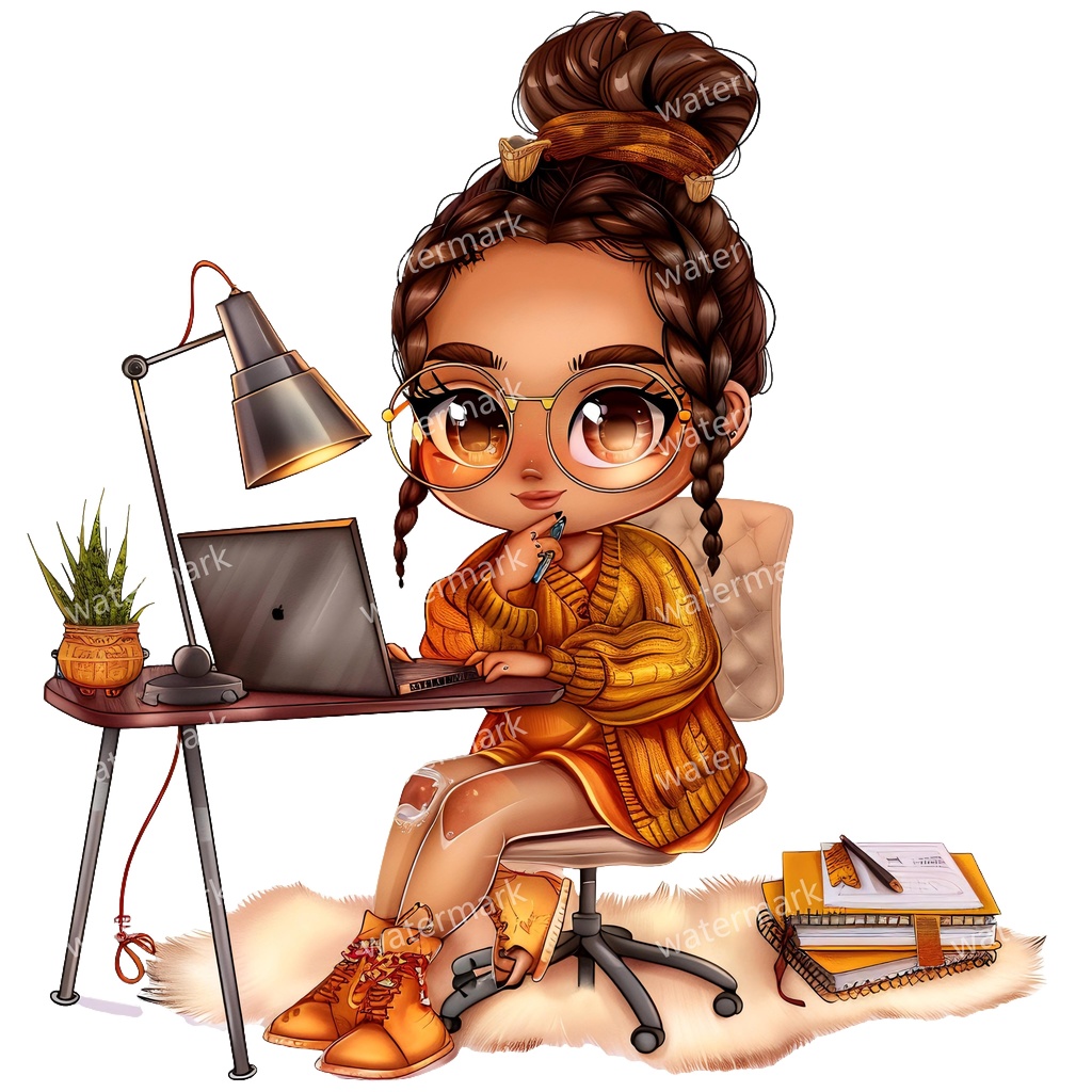 【商用利用可】水彩ガールズクリップアート13点セット|高解像度・透過PNG|印刷OK・コラージュ・ジャンクジャーナル素材|即ダウンロード