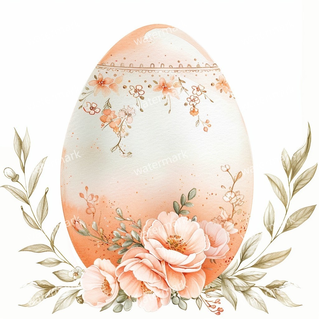 【商用利用可】イースターエッグ水彩クリップアート16点セット|高解像度・透過PNG|印刷OK・コラージュ・ジャンクジャーナル素材|即ダウンロード