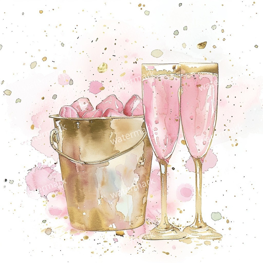 【商用利用可】ウェディング水彩クリップアート33点バンドル|高解像度・透過PNG|結婚式・コラージュ・ジャンクジャーナル素材|即ダウンロード