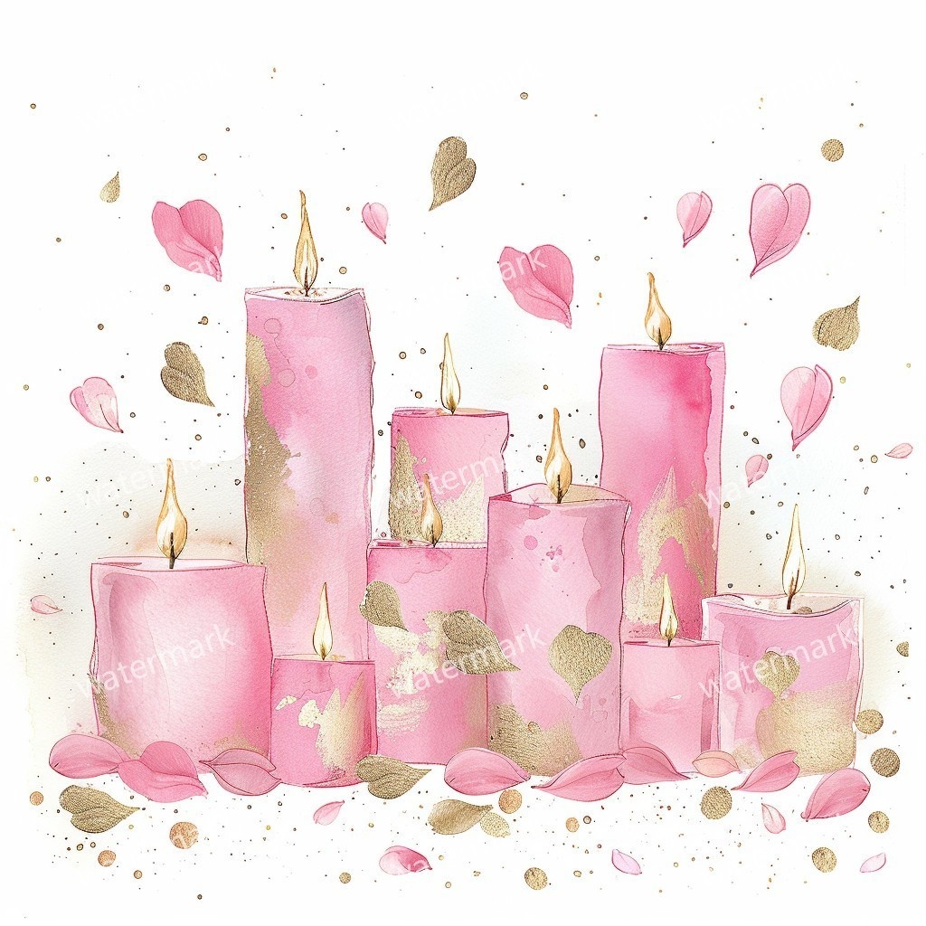 【商用利用可】ウェディング水彩クリップアート33点バンドル|高解像度・透過PNG|結婚式・コラージュ・ジャンクジャーナル素材|即ダウンロード