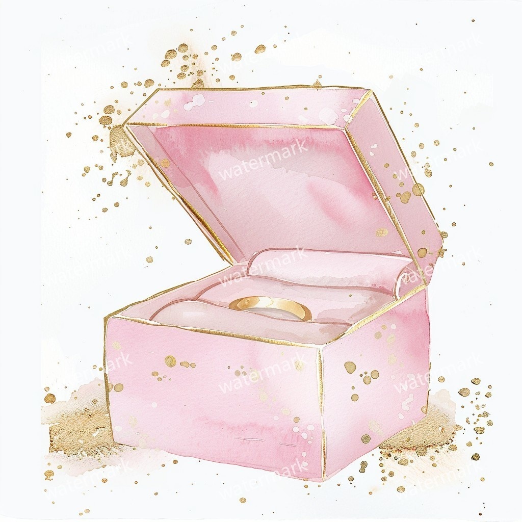 【商用利用可】ウェディング水彩クリップアート33点バンドル|高解像度・透過PNG|結婚式・コラージュ・ジャンクジャーナル素材|即ダウンロード