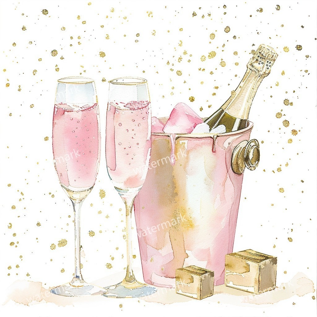 【商用利用可】ウェディング水彩クリップアート33点バンドル|高解像度・透過PNG|結婚式・コラージュ・ジャンクジャーナル素材|即ダウンロード