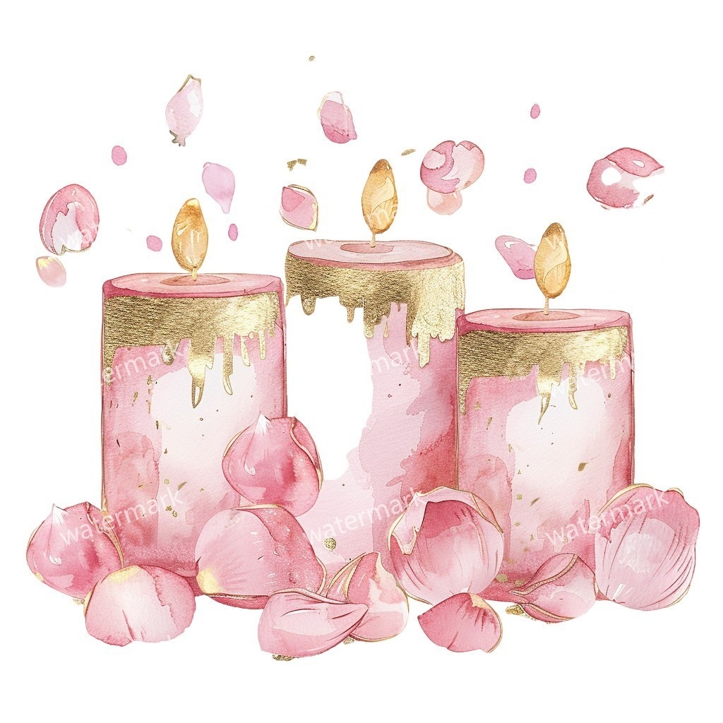 【商用利用可】ウェディング水彩クリップアート33点バンドル|高解像度・透過PNG|結婚式・コラージュ・ジャンクジャーナル素材|即ダウンロード