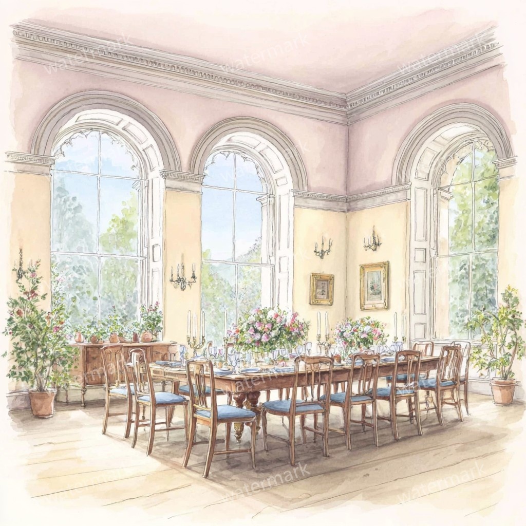 【商用利用可】コージールーム(水彩お部屋)クリップアート22点セット|高解像度JPG|印刷OK|コラージュ・ジャンクジャーナル素材|即ダウンロード