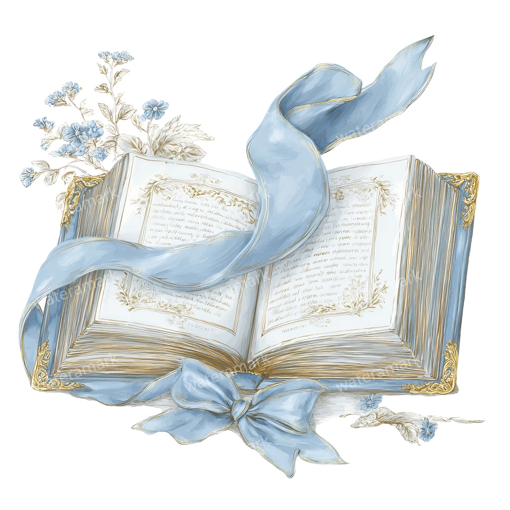 【商用利用可】本(水彩ブック)クリップアート15点セット|高解像度・透過PNG|印刷OK|コラージュ・ジャンクジャーナル素材|即ダウンロード