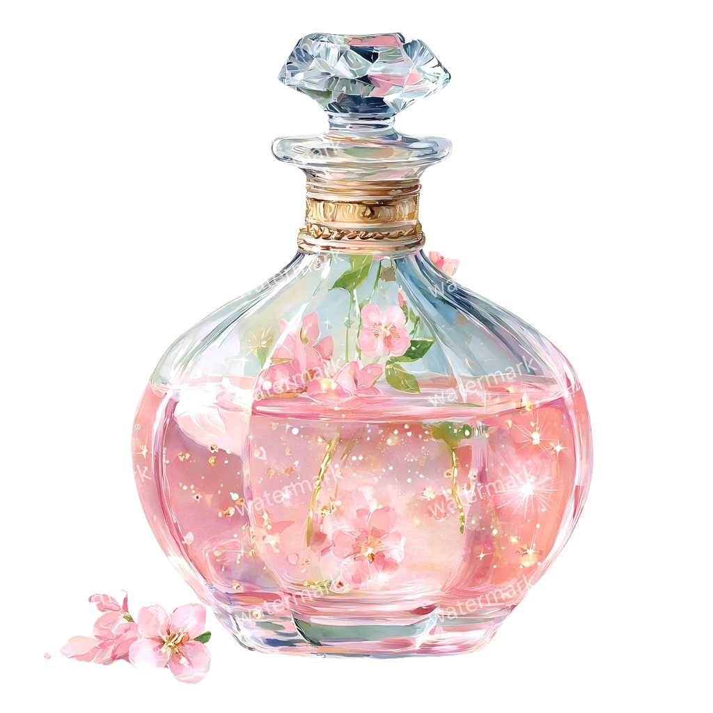 【商用利用可】魔女のポーション(水彩魔法薬)クリップアート19点セット|高解像度・透過PNG|印刷OK|コラージュ・ジャンクジャーナル素材|即ダウンロード