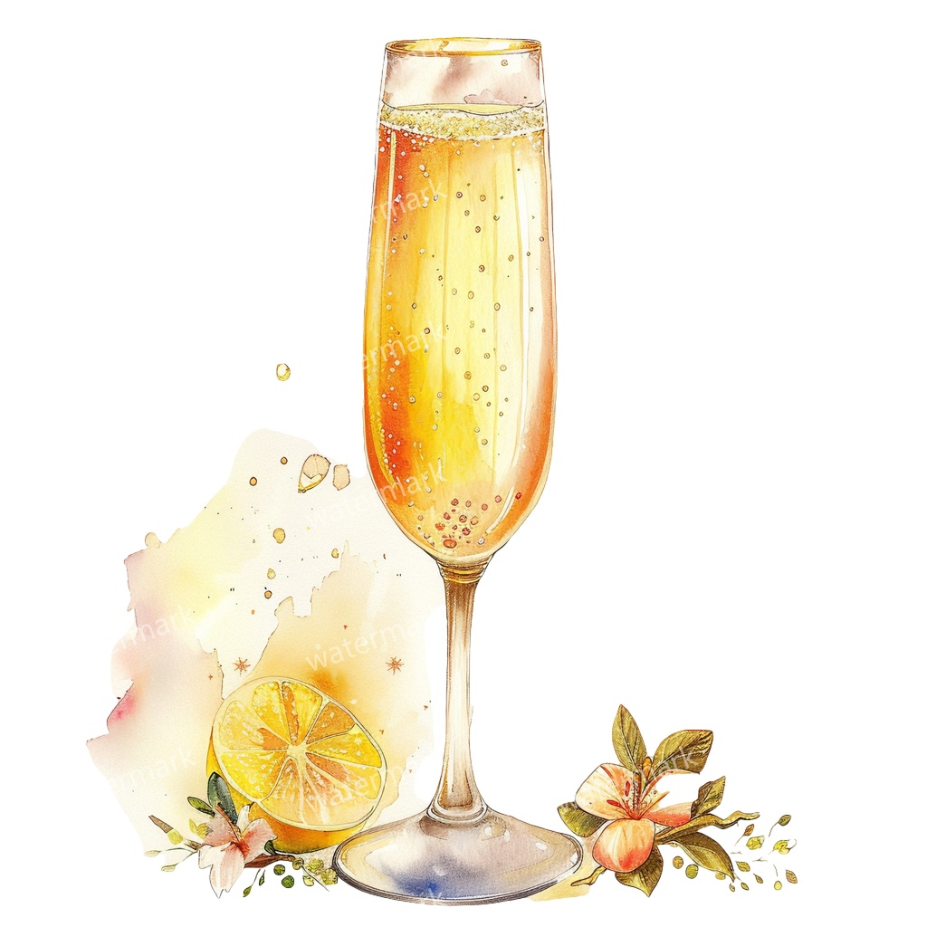 【商用利用可】カクテル(水彩ドリンク)クリップアート20点セット|高解像度・透過PNG|印刷OK|コラージュ・ジャンクジャーナル素材|即ダウンロード