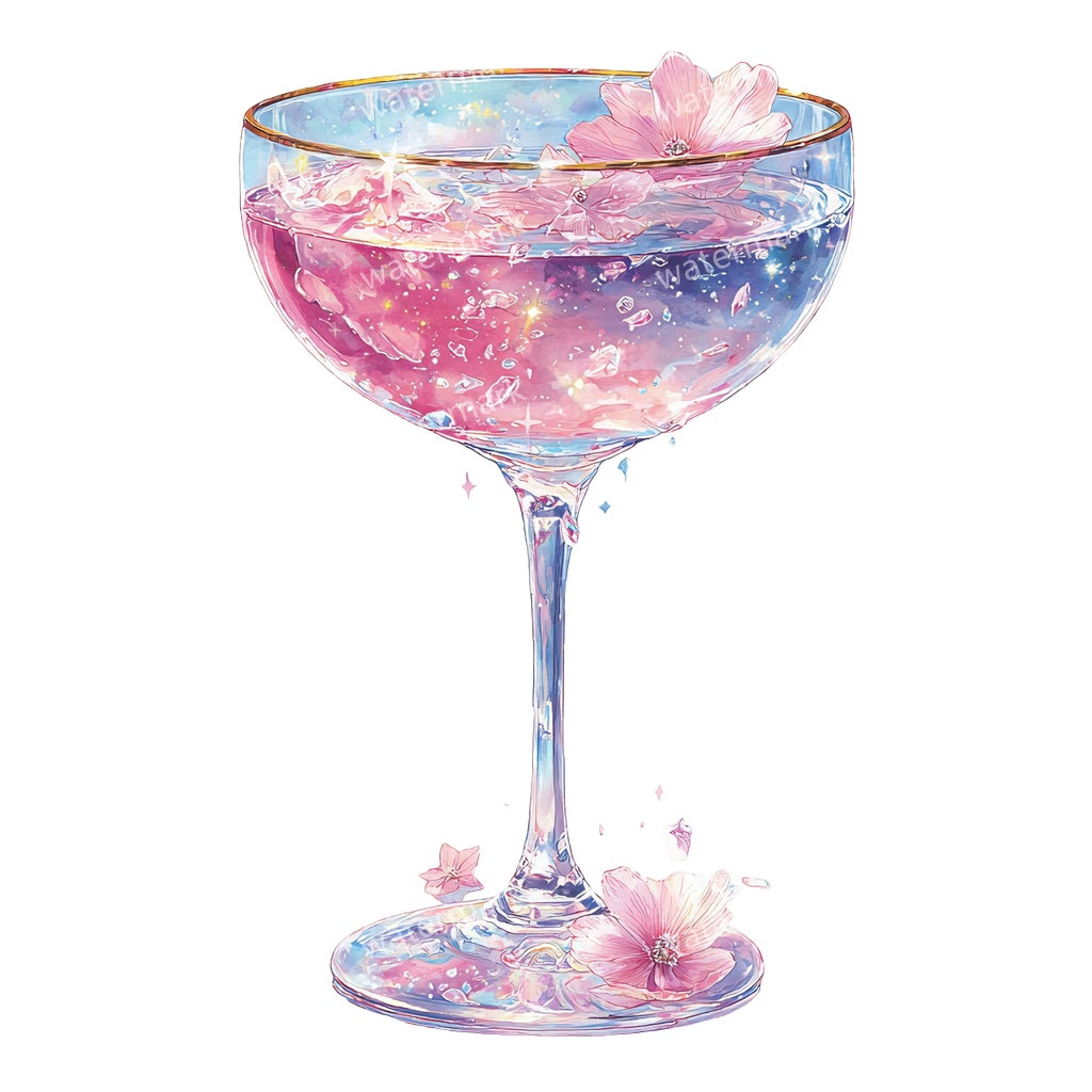 【商用利用可】カクテル(水彩ドリンク)クリップアート20点セット|高解像度・透過PNG|印刷OK|コラージュ・ジャンクジャーナル素材|即ダウンロード