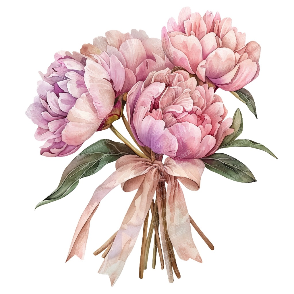 【商用利用可】ロマンティックパステル(水彩クリップアート)素材セット|高解像度・透過PNG|印刷OK|コラージュ・ジャンクジャーナル素材|即ダウンロード