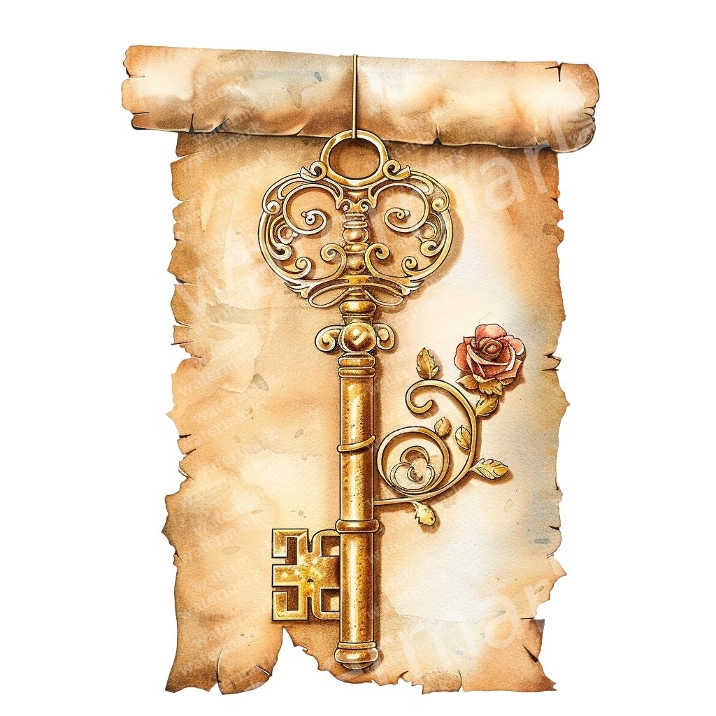 【商用利用可】ロココヴィンテージ(水彩クリップアート)20点セット|高解像度・透過PNG|印刷OK|コラージュ・ジャンクジャーナル素材|即ダウンロード