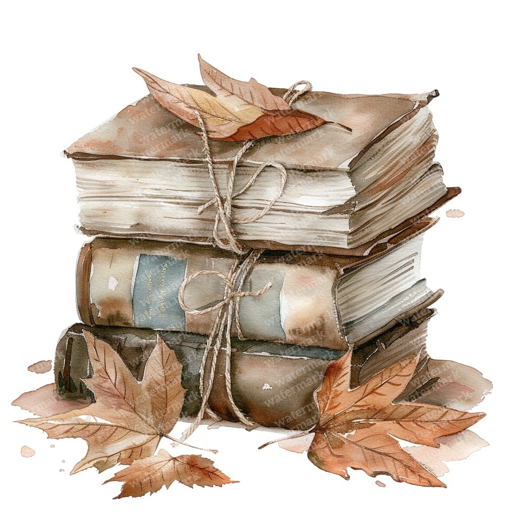 【商用利用可】コージー秋(水彩オータムクリップアート)セット|かぼちゃ・コーヒー・ブランケット・収穫イラスト|高解像度・透過PNG|ジャンクジャーナル・コラージュ素材|即ダウンロード