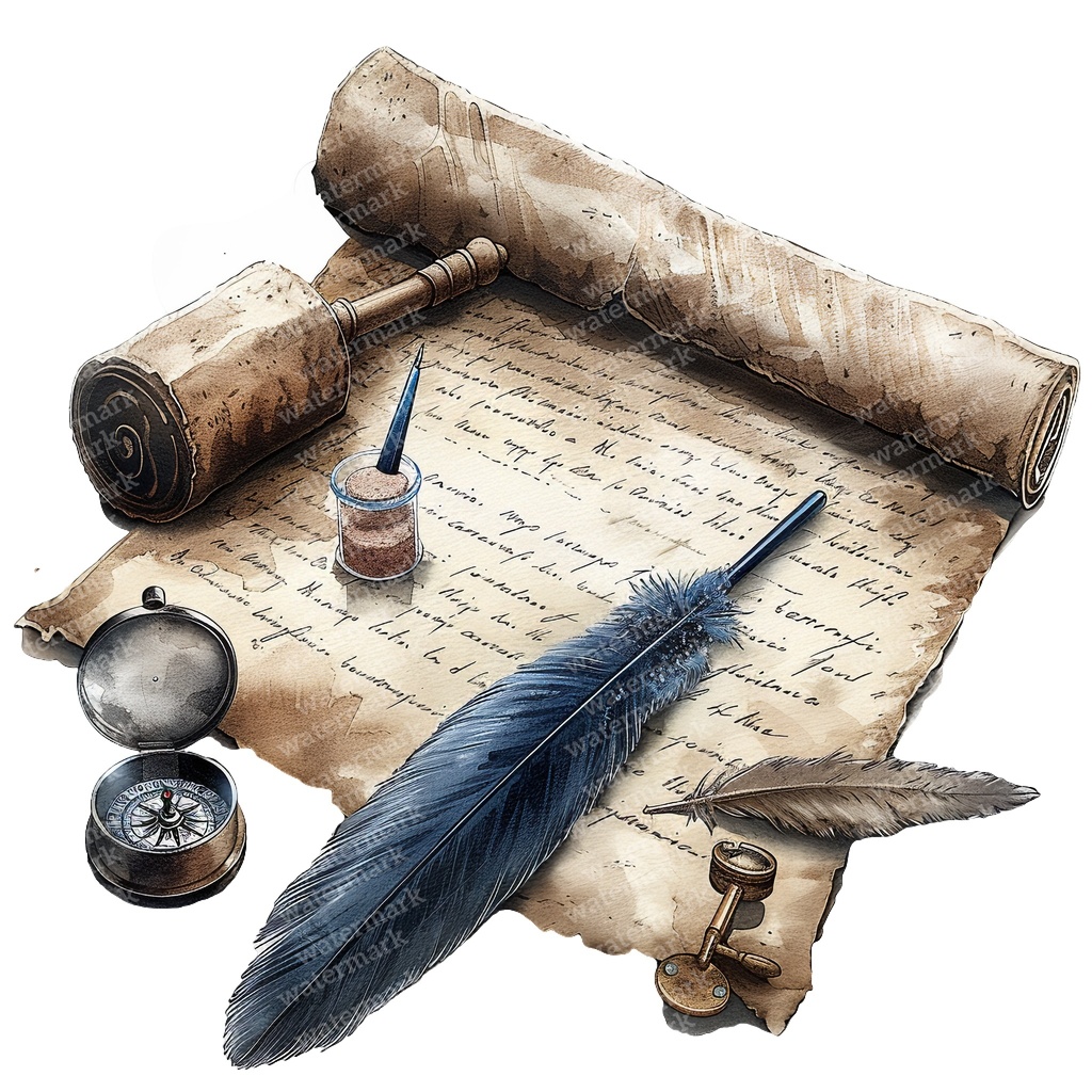 【商用利用可】アンティークペーパー(水彩ヴィンテージ紙素材)クリップアート16点セット|高解像度・透過PNG|背景・コラージュ・ジャンクジャーナル素材|即ダウンロード