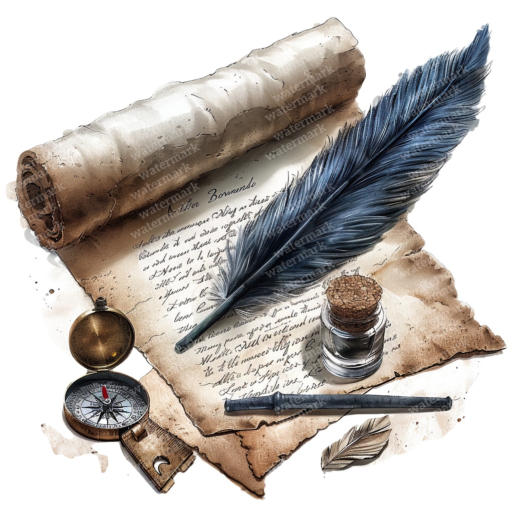 【商用利用可】アンティークペーパー(水彩ヴィンテージ紙素材)クリップアート16点セット|高解像度・透過PNG|背景・コラージュ・ジャンクジャーナル素材|即ダウンロード