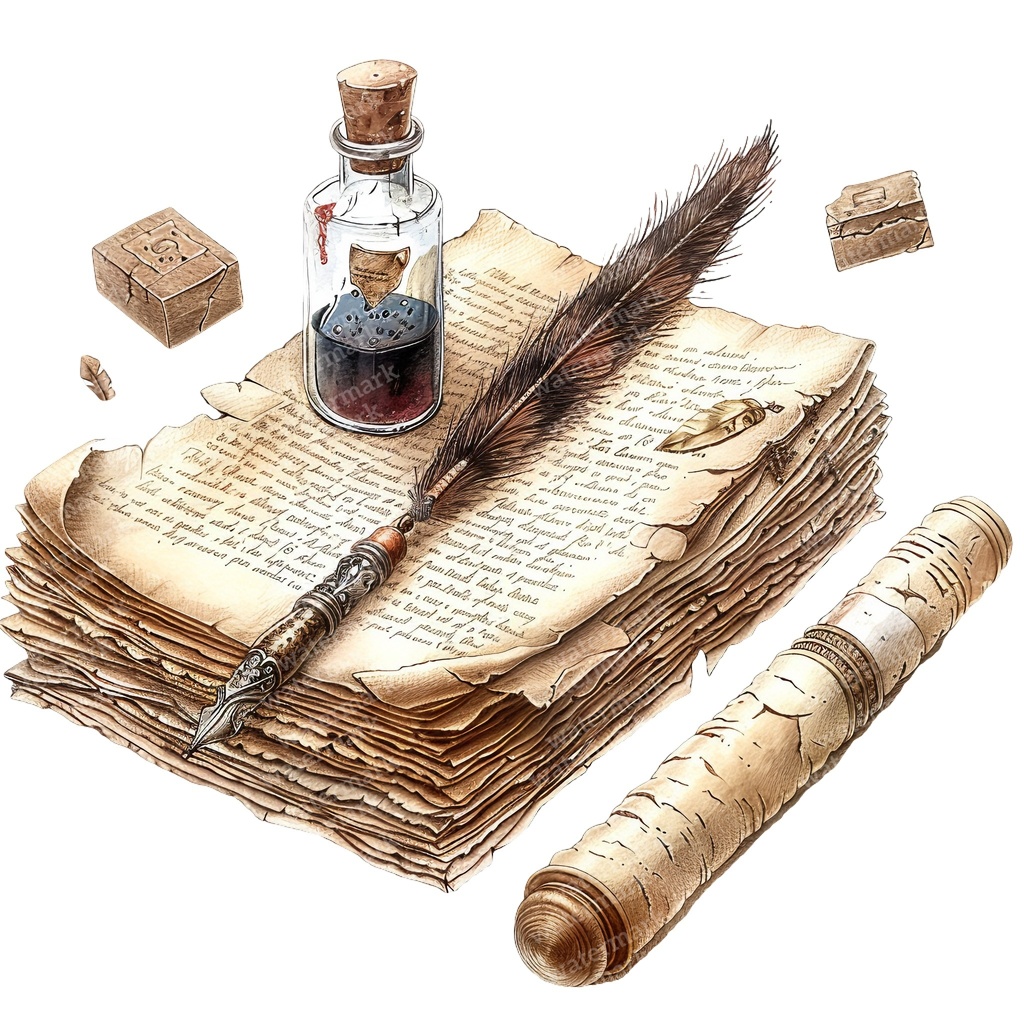 【商用利用可】アンティークペーパー(水彩ヴィンテージ紙素材)クリップアート16点セット|高解像度・透過PNG|背景・コラージュ・ジャンクジャーナル素材|即ダウンロード