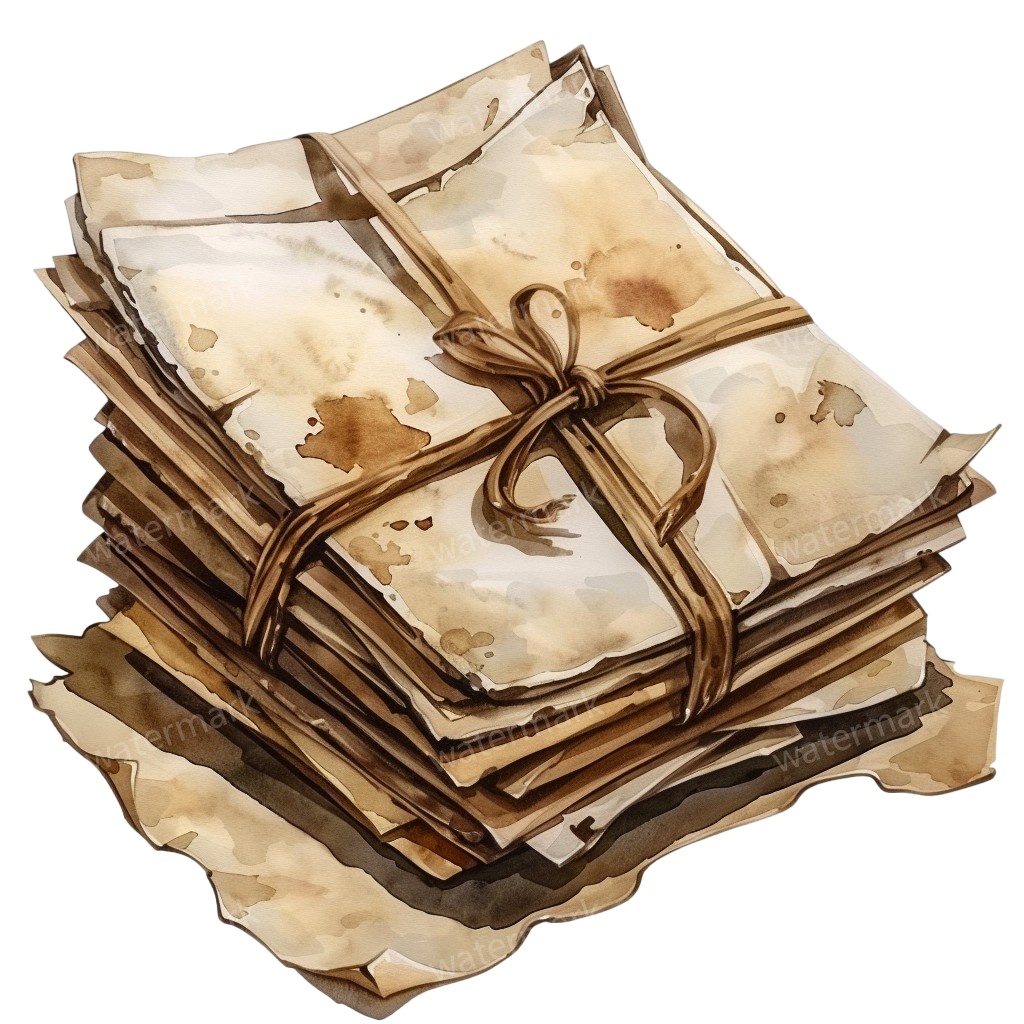 【商用利用可】ヴィンテージ水彩クリップアート15点セット|高解像度・透過PNG|アンティーク素材・コラージュ・ジャンクジャーナル素材|即ダウンロード