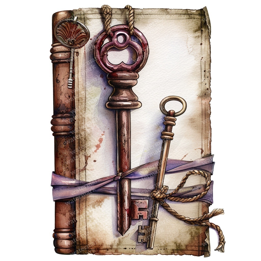 【商用利用可】魔女・ウィッチクラフト(水彩魔法モチーフ)クリップアート20点セット|高解像度・透過PNG|ハロウィン・コラージュ・ジャンクジャーナル素材|即ダウンロード