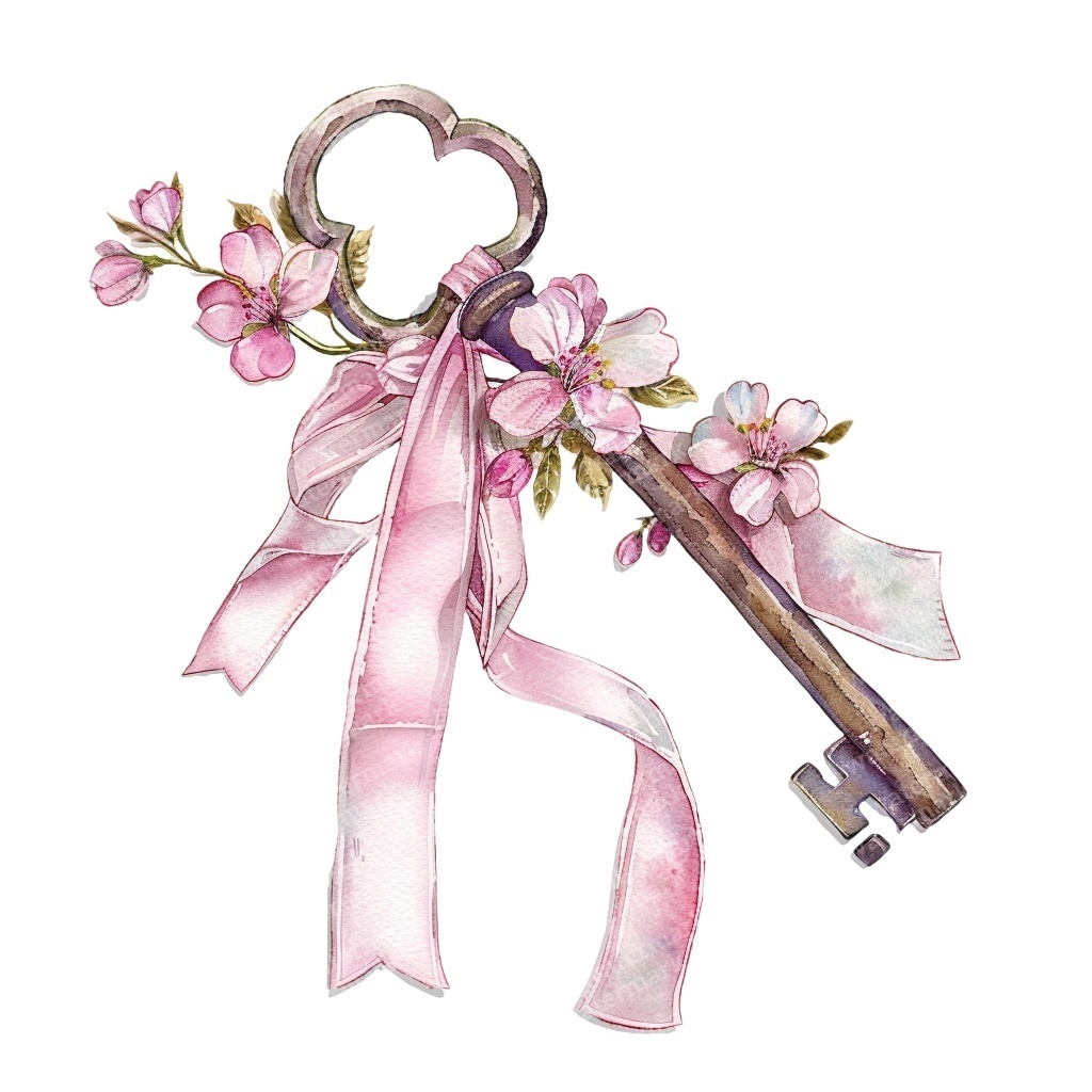 【商用利用可】ヴィンテージキー(水彩アンティーク鍵)クリップアート20点セット|高解像度・透過PNG|レトロ装飾・コラージュ・ジャンクジャーナル素材|即ダウンロード