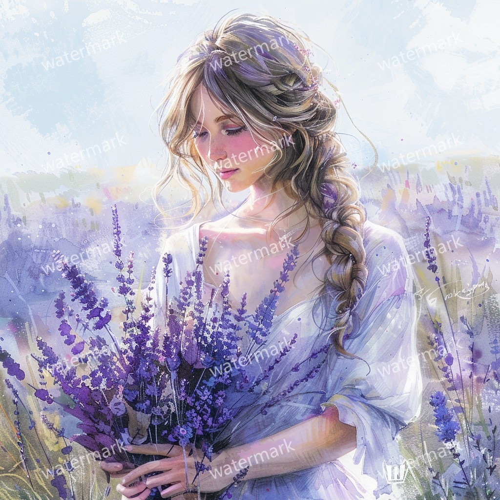 【商用利用可】美しい女性(水彩ガールイラスト)クリップアート17点セット|高解像度JPG|ファッション・ポートレート・コラージュ・ジャンクジャーナル素材|即ダウンロード