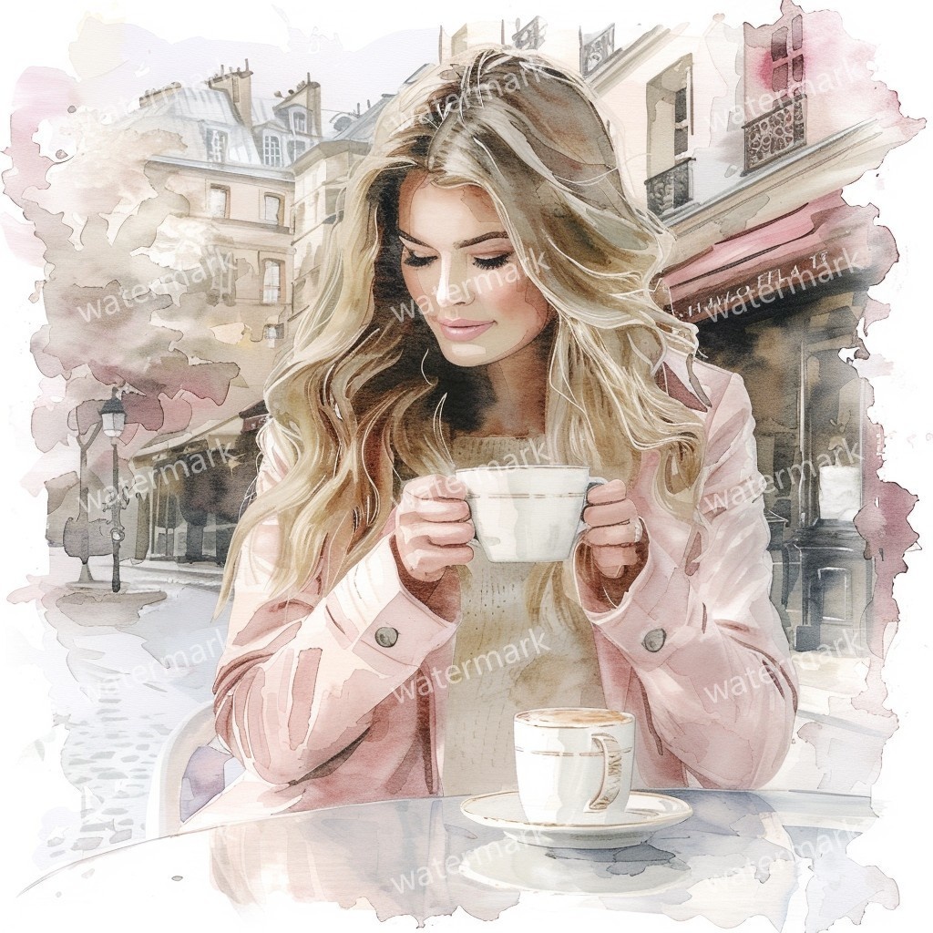 【商用利用可】女性(水彩ウーマンイラスト)クリップアート15点セット|高解像度JPG|ファッション・人物・コラージュ・ジャンクジャーナル素材|即ダウンロード