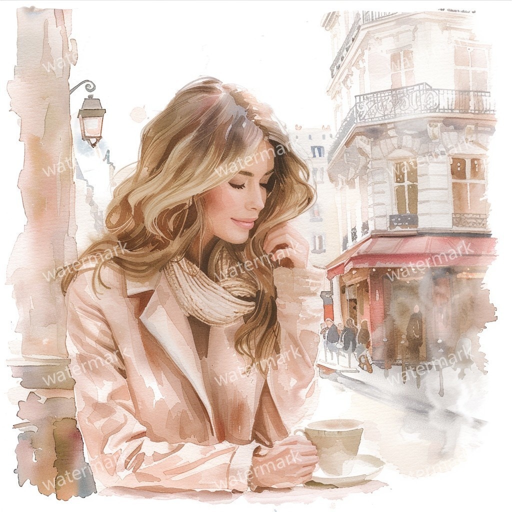 【商用利用可】女性(水彩ウーマンイラスト)クリップアート15点セット|高解像度JPG|ファッション・人物・コラージュ・ジャンクジャーナル素材|即ダウンロード