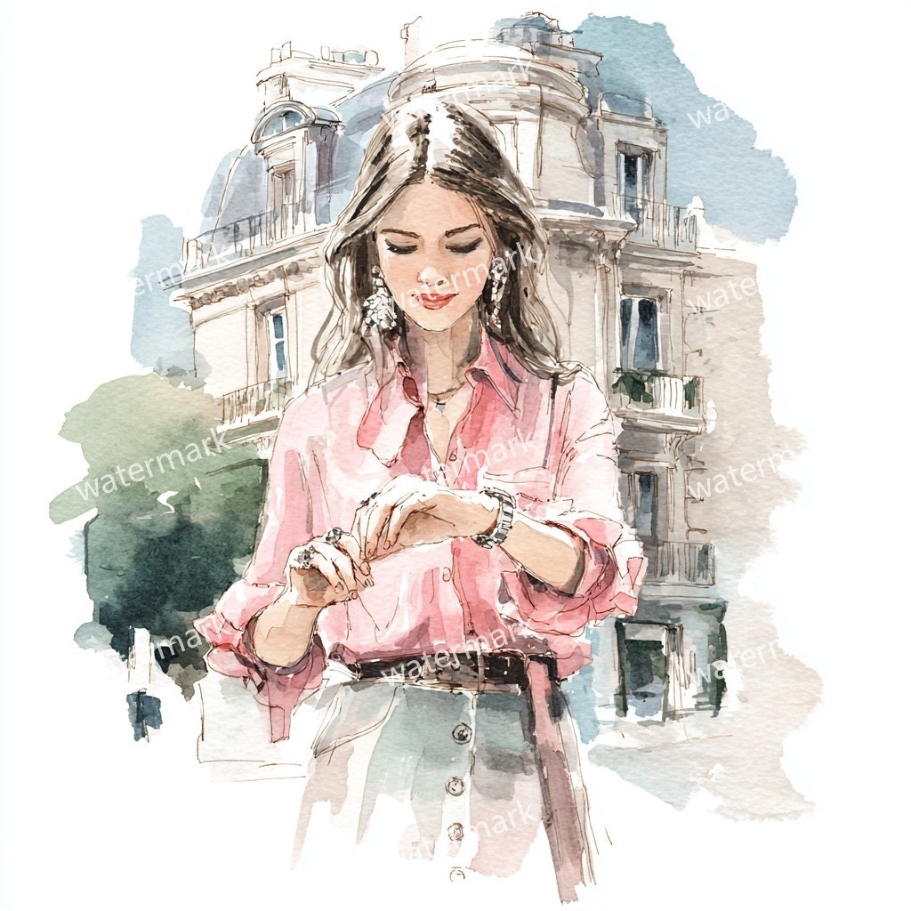 【商用利用可】おしゃれ女性(水彩ファッショナブルウーマン)クリップアート15点セット|高解像度JPG|ファッション・人物・コラージュ・ジャンクジャーナル素材|即ダウンロード