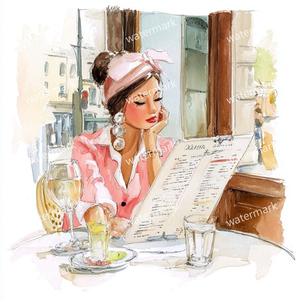 【商用利用可】おしゃれ女性(水彩ファッショナブルウーマン)クリップアート15点セット|高解像度JPG|ファッション・人物・コラージュ・ジャンクジャーナル素材|即ダウンロード