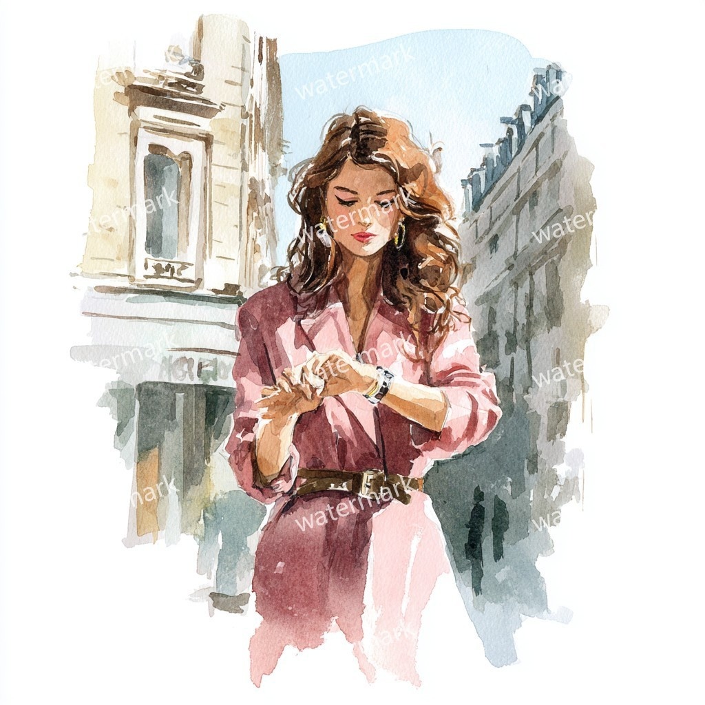 【商用利用可】おしゃれ女性(水彩ファッショナブルウーマン)クリップアート15点セット|高解像度JPG|ファッション・人物・コラージュ・ジャンクジャーナル素材|即ダウンロード