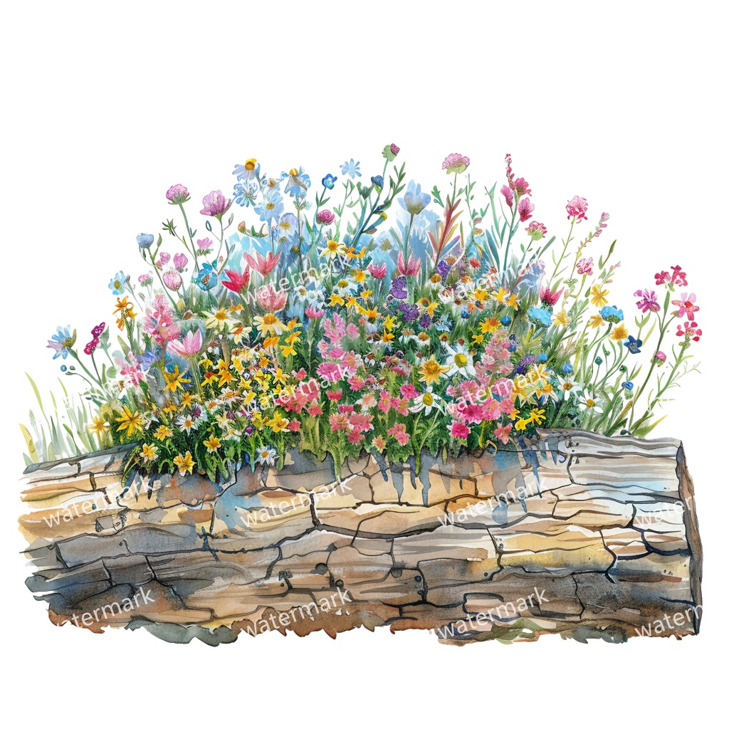 【商用利用可】薪・丸太(水彩ログウッド)クリップアート20点セット|高解像度・透過PNG|キャンプ・ナチュラル素材|コラージュ・ジャンクジャーナル素材|即ダウンロード