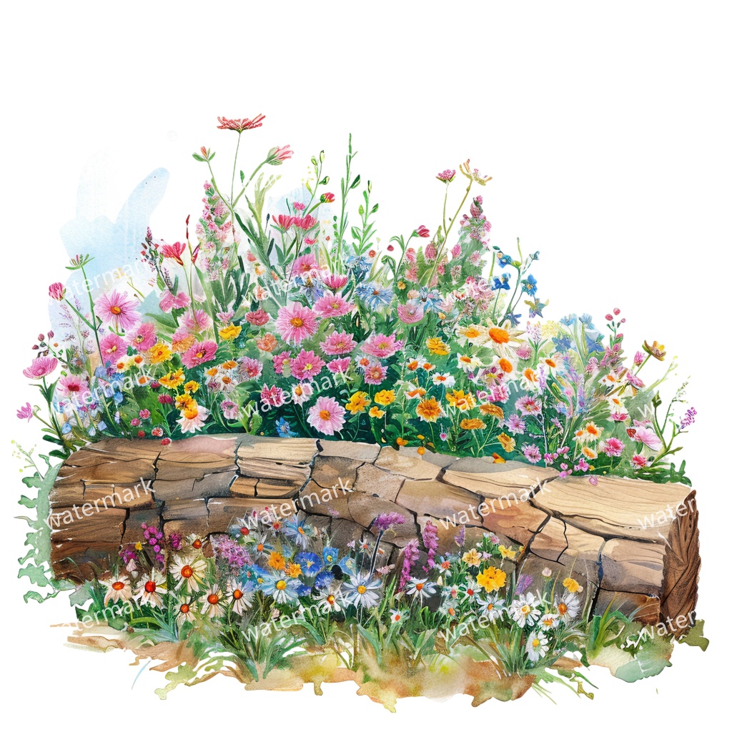 【商用利用可】薪・丸太(水彩ログウッド)クリップアート20点セット|高解像度・透過PNG|キャンプ・ナチュラル素材|コラージュ・ジャンクジャーナル素材|即ダウンロード