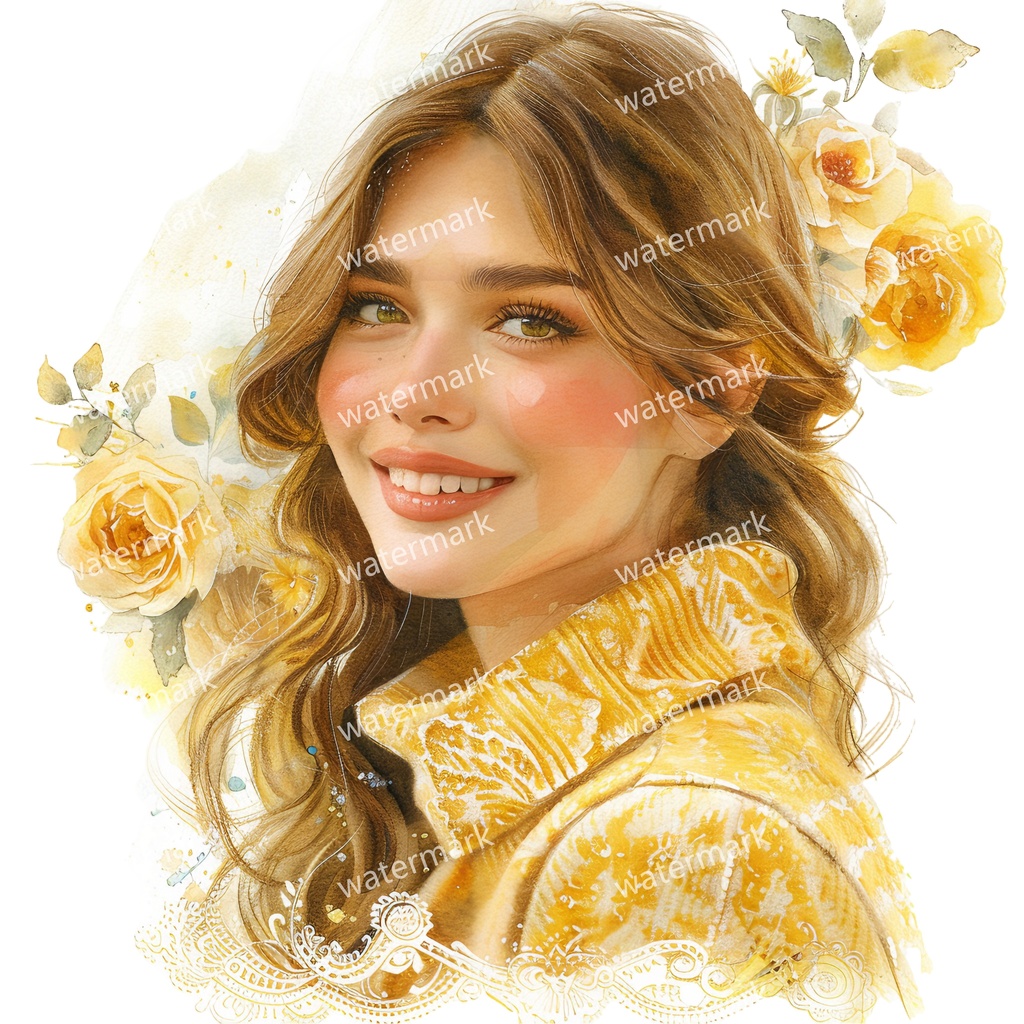 【商用利用可】花と女の子(水彩フラワーガール)クリップアート19点セット|高解像度・透過PNG|かわいい人物・コラージュ・ジャンクジャーナル素材|即ダウンロード