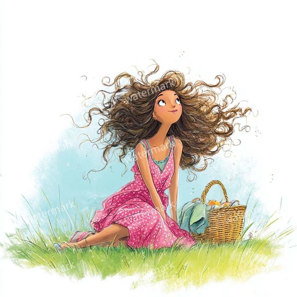 15 Spring Fashion Girl Clipart