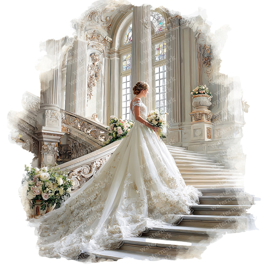 15 Luxury Bride Clipart