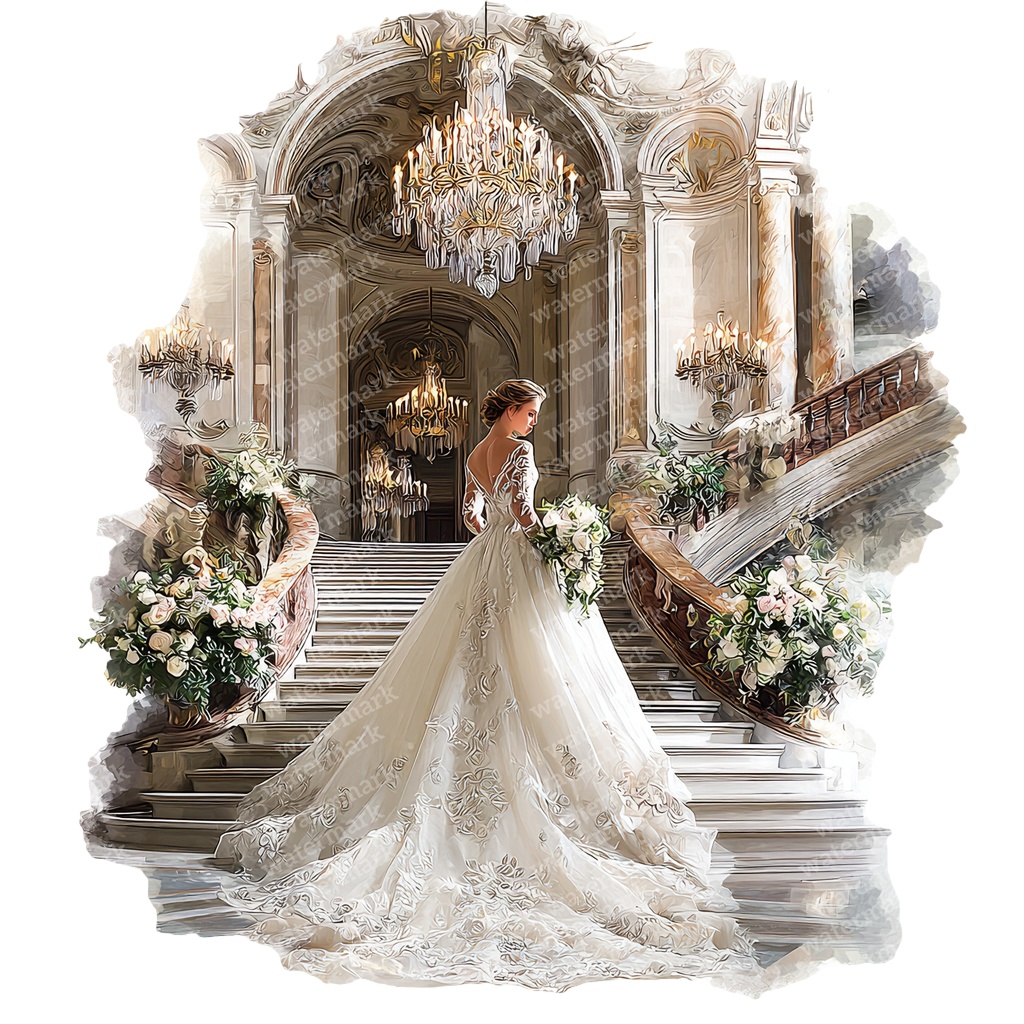 15 Luxury Bride Clipart