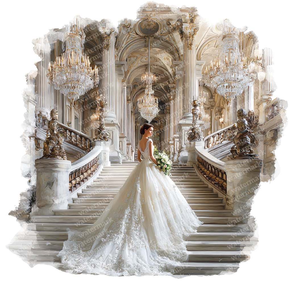 15 Luxury Bride Clipart