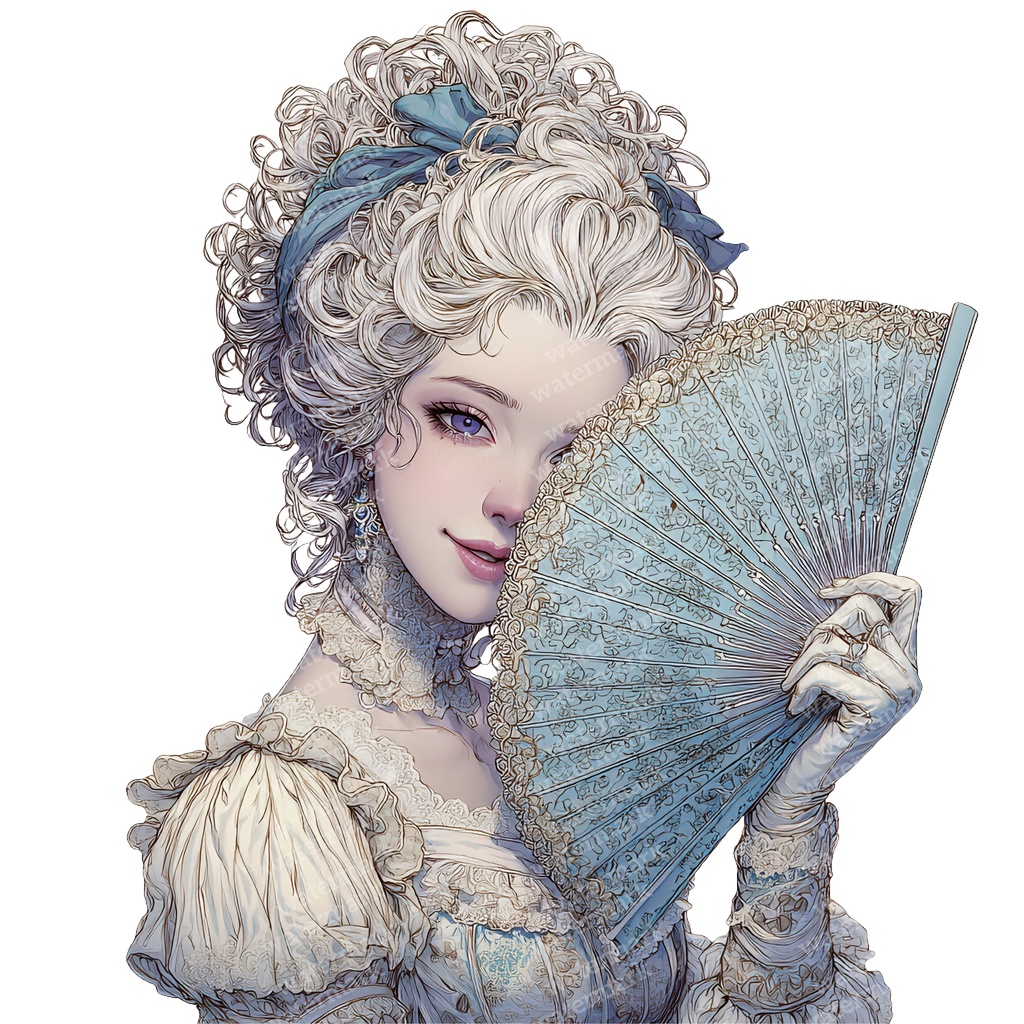 【商用利用可】ヴィクトリアンレディの水彩クリップアート10点セット|高解像度・透過PNG|アンティーク・クラシカル素材|ペーパークラフト・ジャンクジャーナル素材