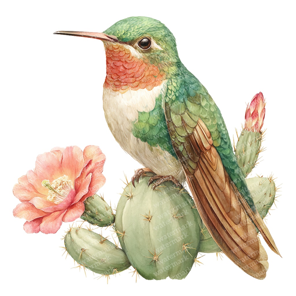【商用利用可】カラフルな鳥の水彩クリップアート18点セット|高解像度・透過PNG|バード・ナチュラル素材|ペーパークラフト・ジャンクジャーナル素材