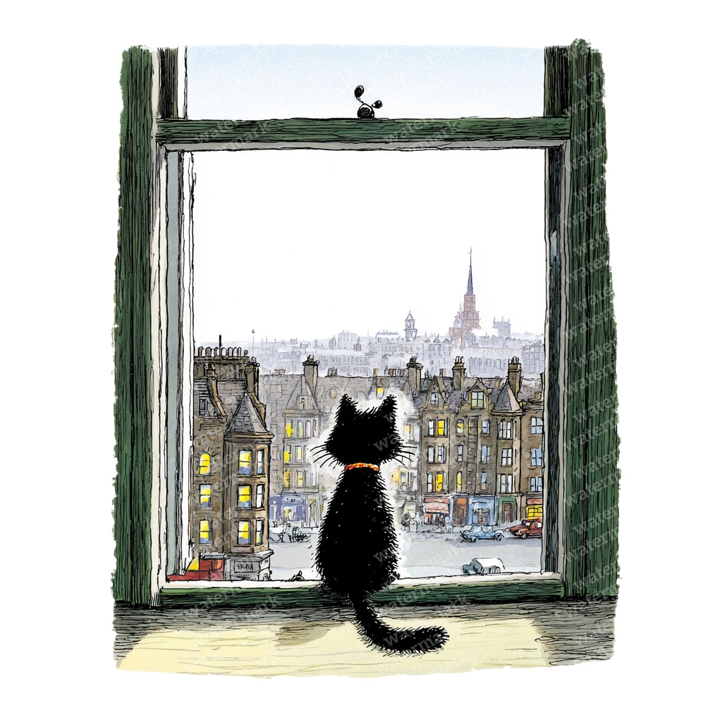【商用利用可】黒猫の水彩クリップアート31点セット|高解像度・透過PNG|猫素材・ハロウィン・ペーパークラフト・ジャンクジャーナル素材
