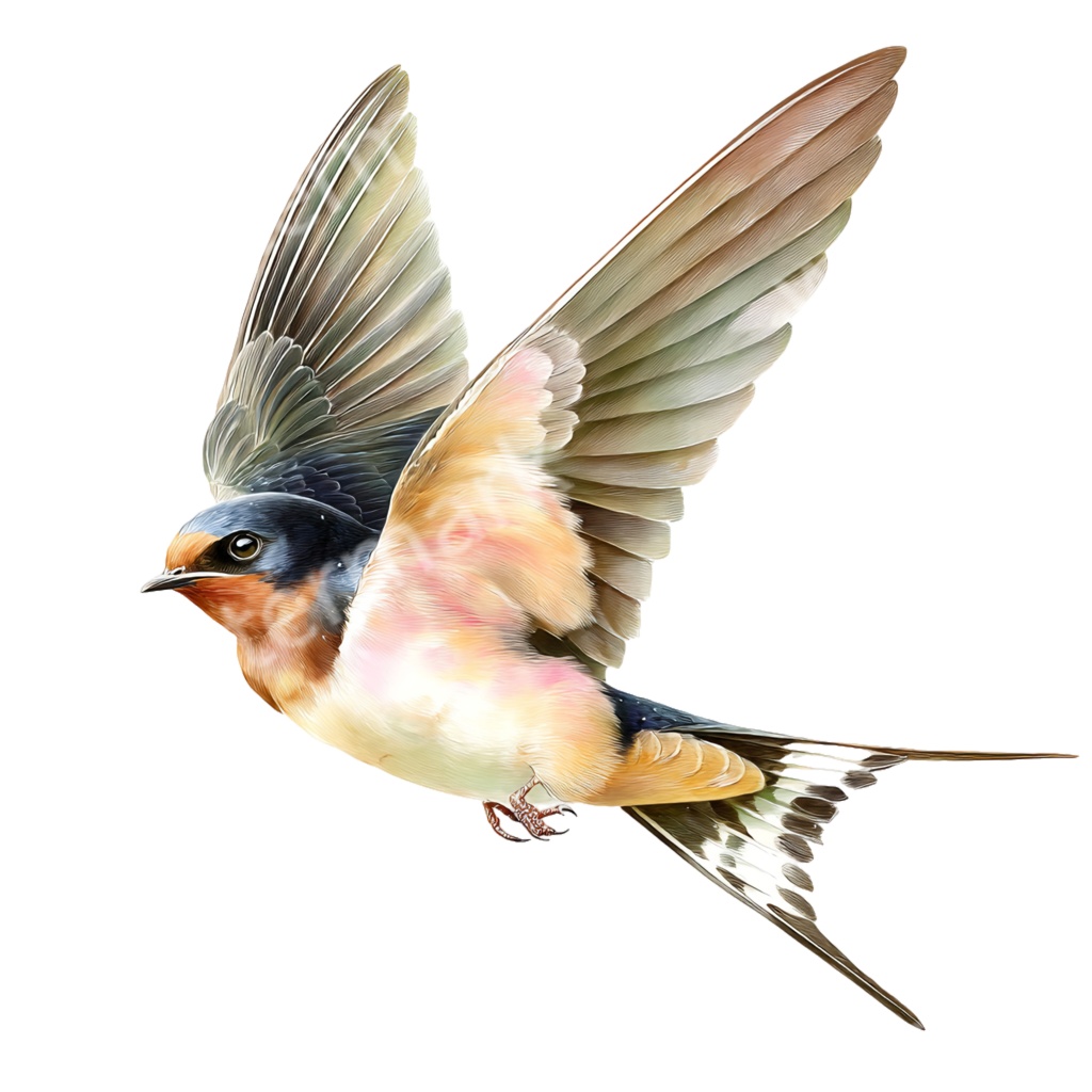 【商用利用OK】野鳥イラストPNG32点セット|水彩ボタニカル素材・ジャンクジャーナル向け