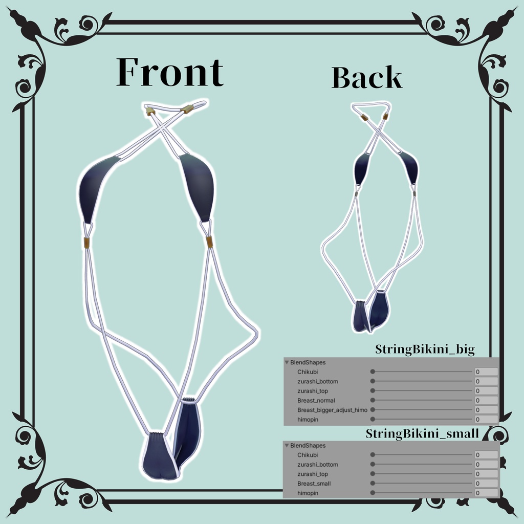 【桔梗用】StringBikini