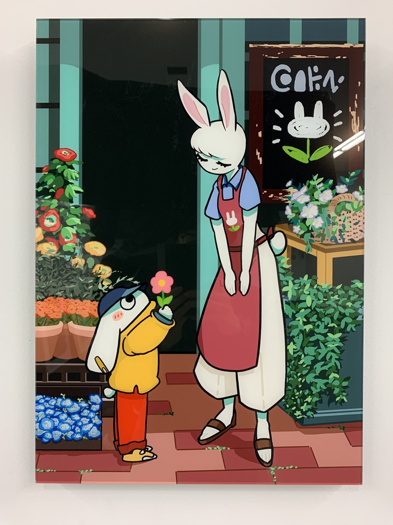 アクリルマウントイラスト作品「とっておき」