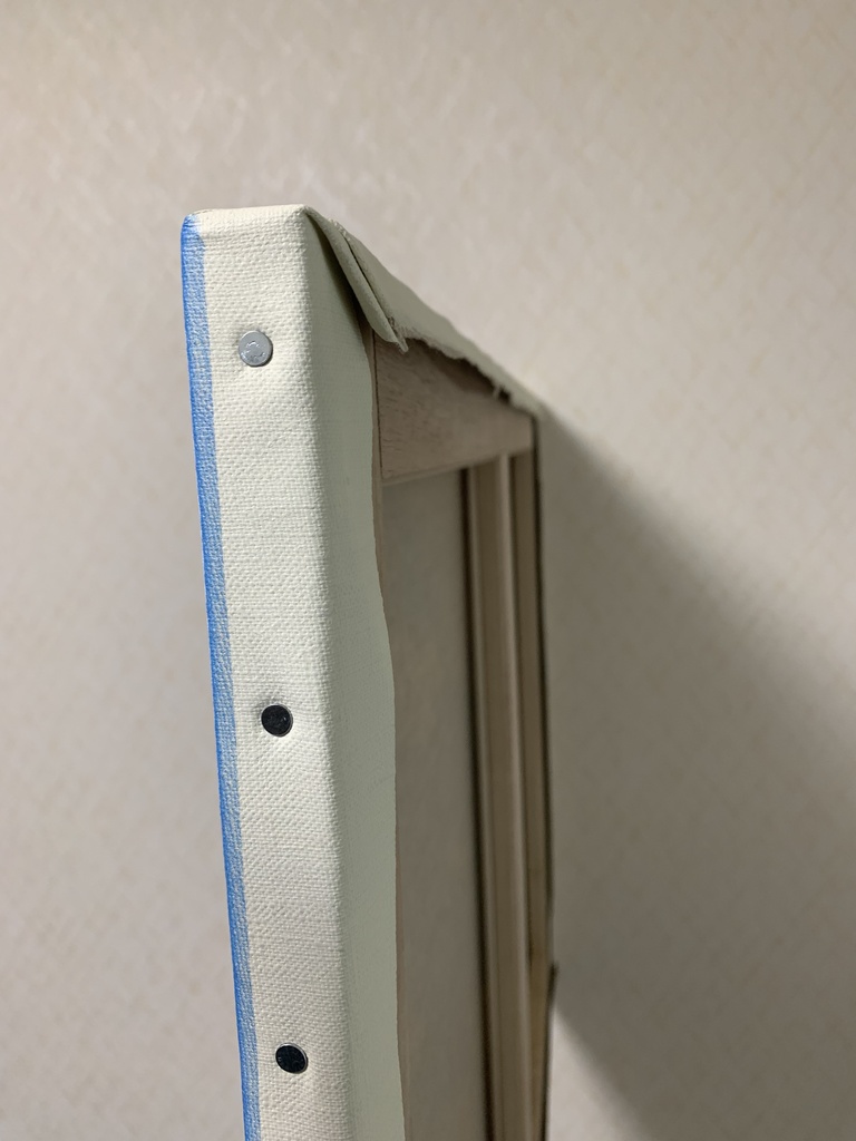 キャンバスイラスト作品「駆け巡る」